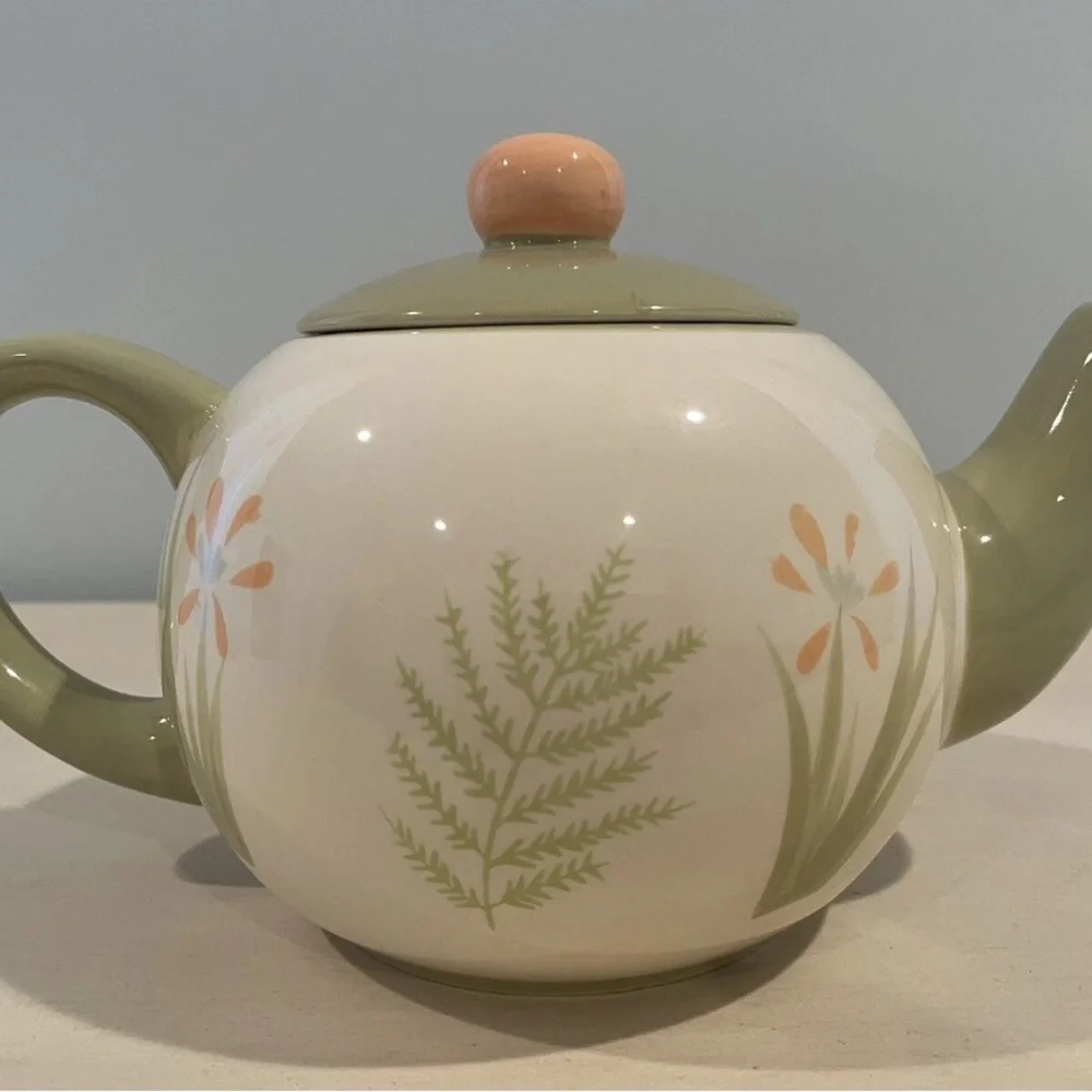 Sur la Table Floral Ceramic Teapot